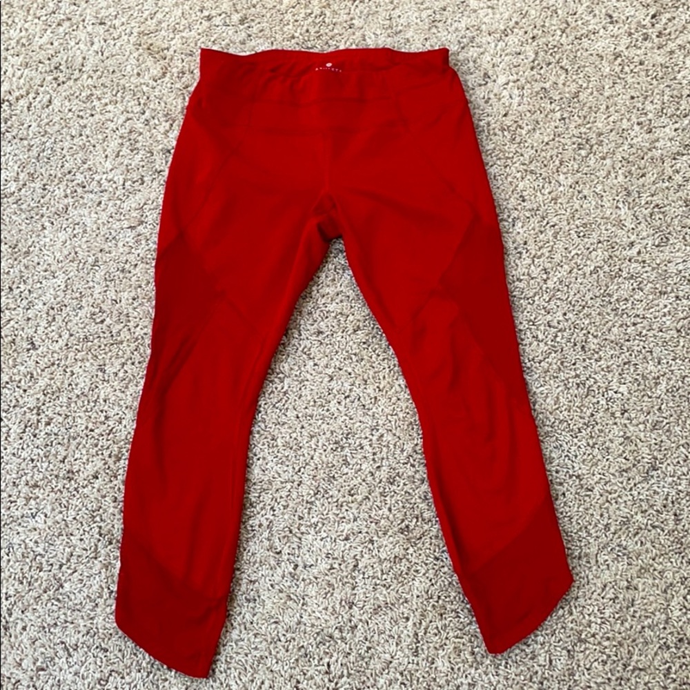 Athleta 3/4 Mesh Tights